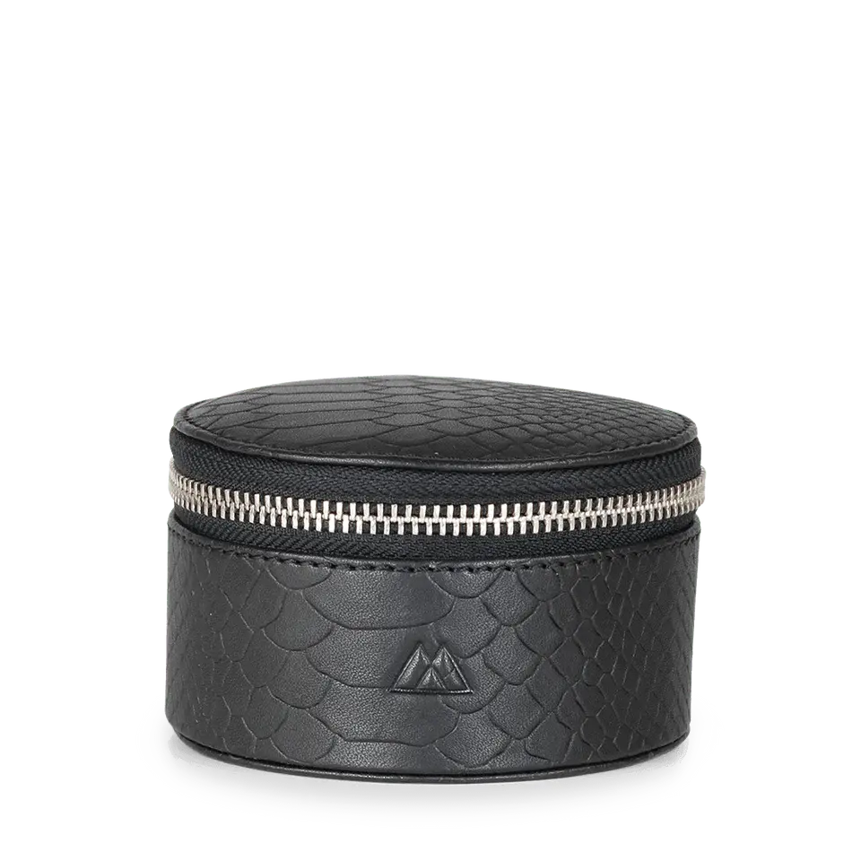 Lova Jewellery Box, L, Snake, Black - Dyrberg/Kern NZ