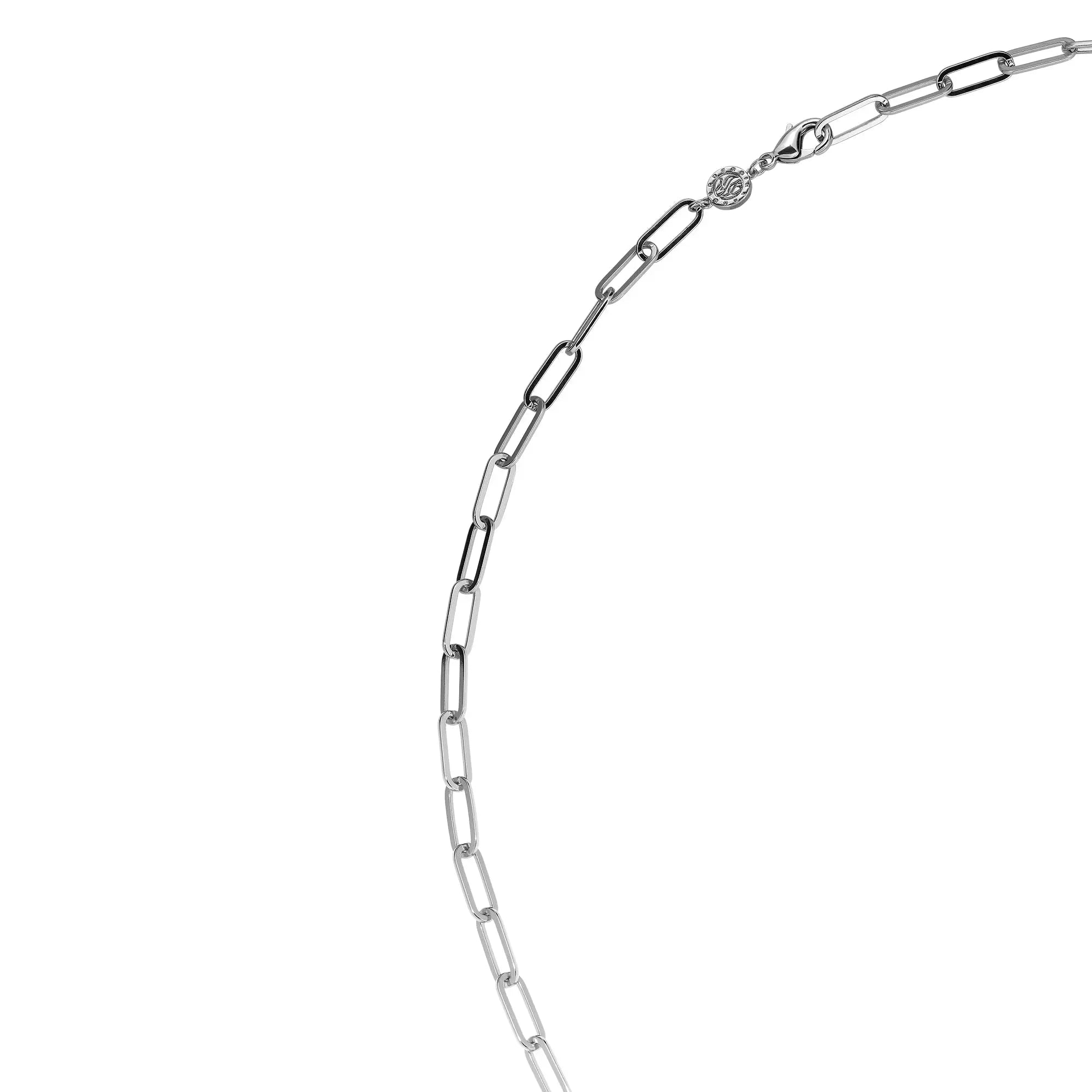 Lunala Shiny Silver Necklace - Dyrberg/Kern NZ