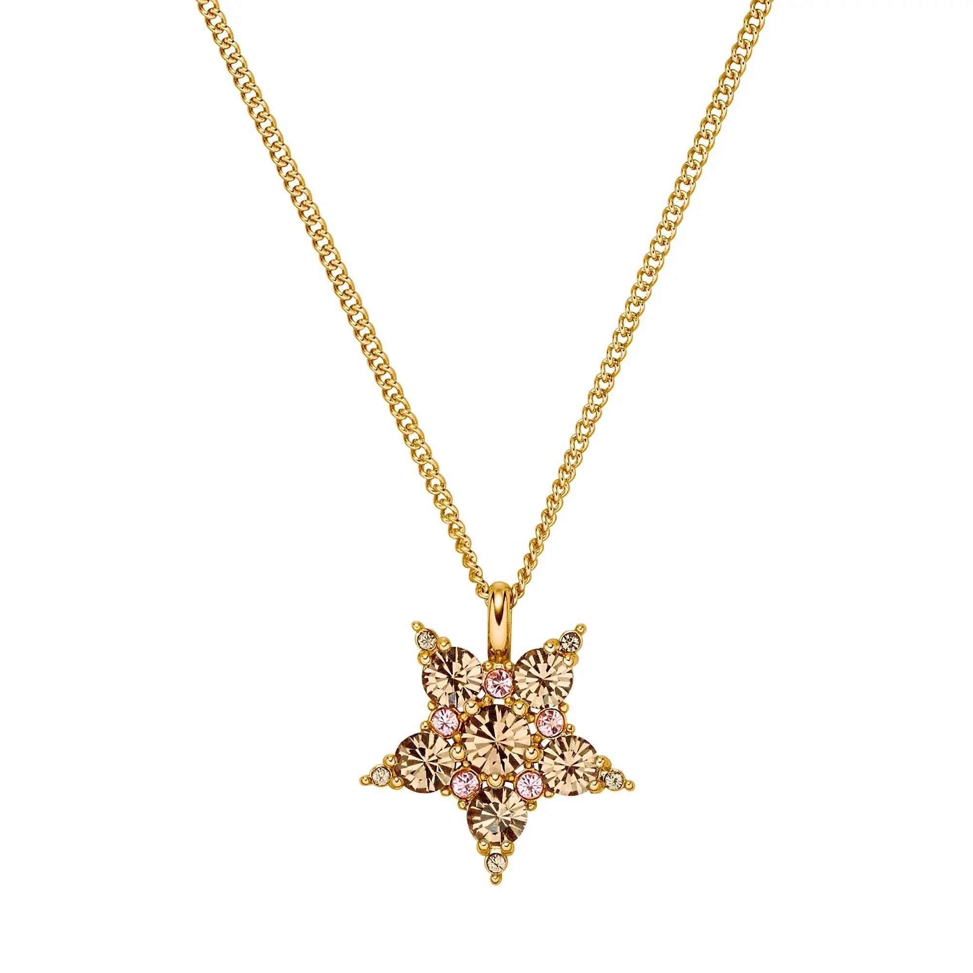 Lyra Gold Necklace - Golden - Dyrberg/Kern NZ
