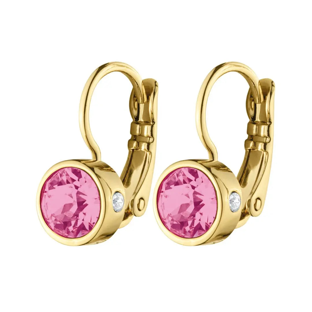 Madu Gold Earrings Light Rose - Dyrberg/Kern NZ