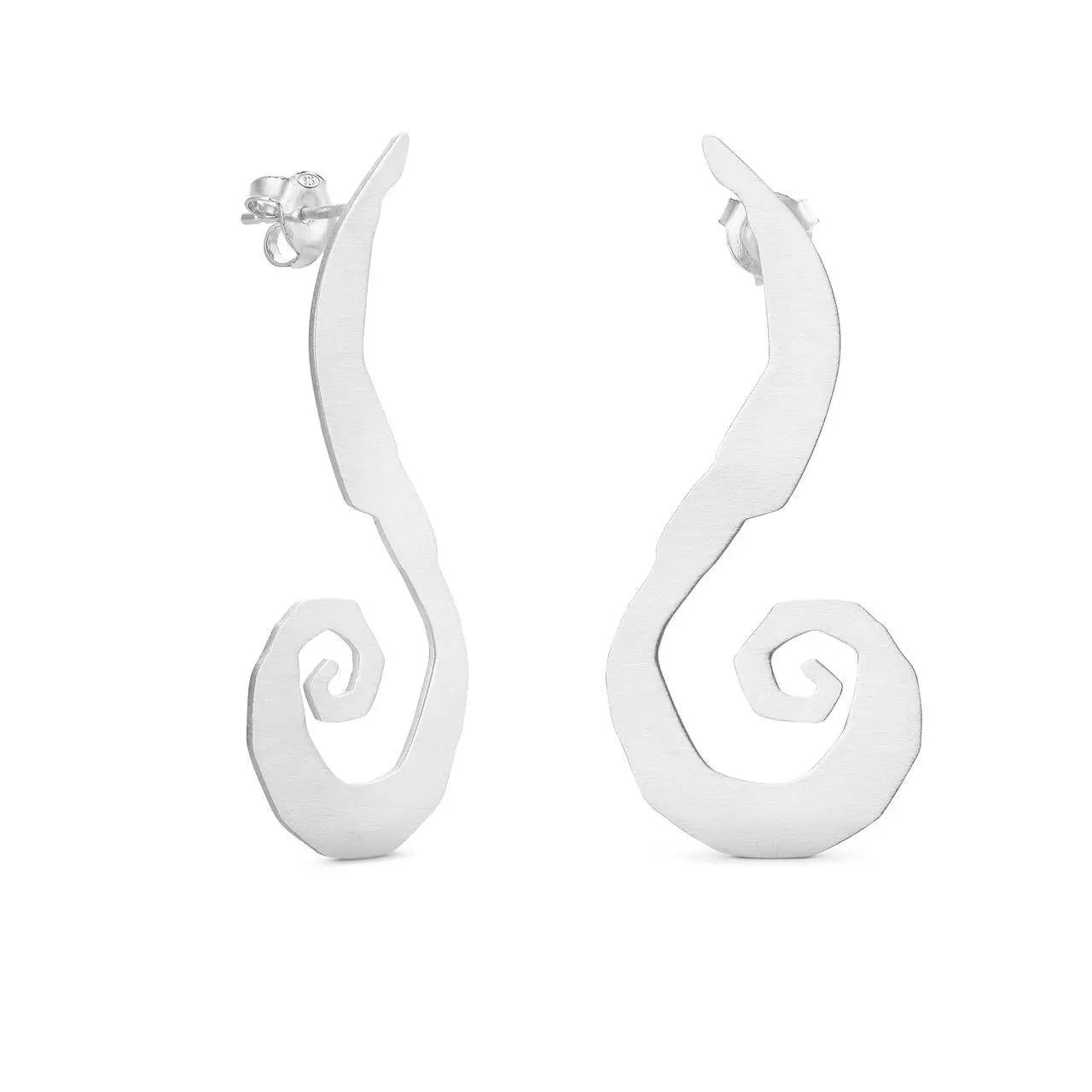 Mar Silver Earrings Long - Dyrberg/Kern NZ