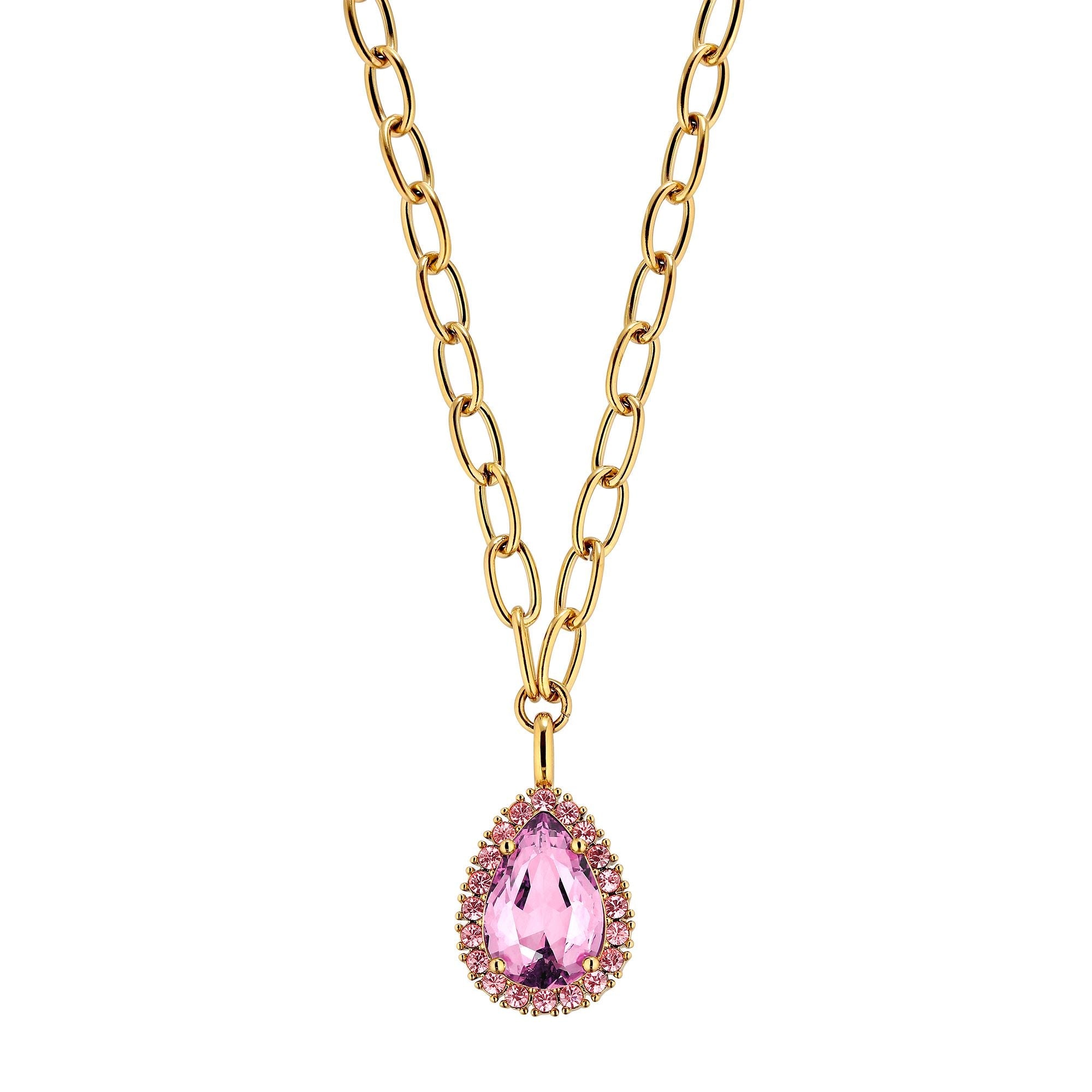 Metta Gold Necklace - Light Rose - Dyrberg/Kern NZ