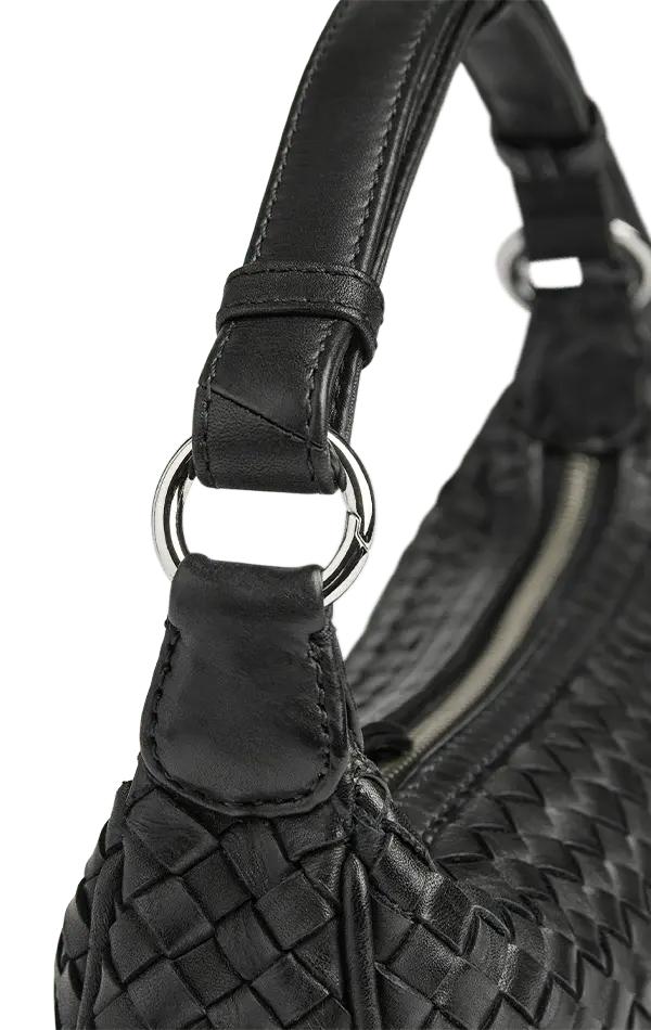 Mini Muse Bag, Weave, Black - Dyrberg/Kern NZ