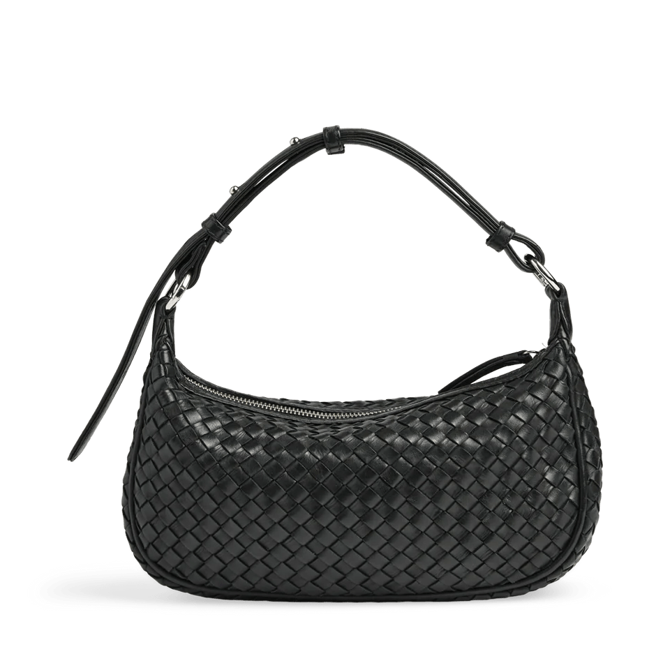 Mini Muse Bag, Weave, Black - Dyrberg/Kern NZ
