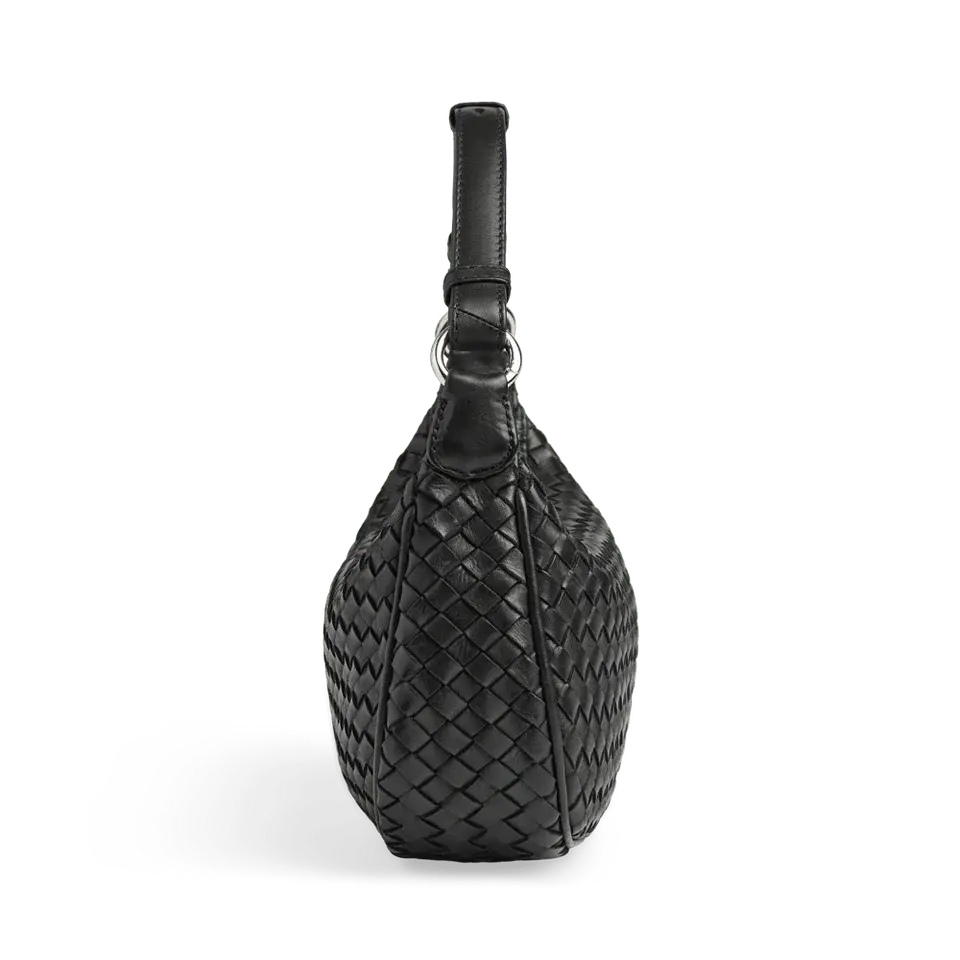 Mini Muse Bag, Weave, Black - Dyrberg/Kern NZ