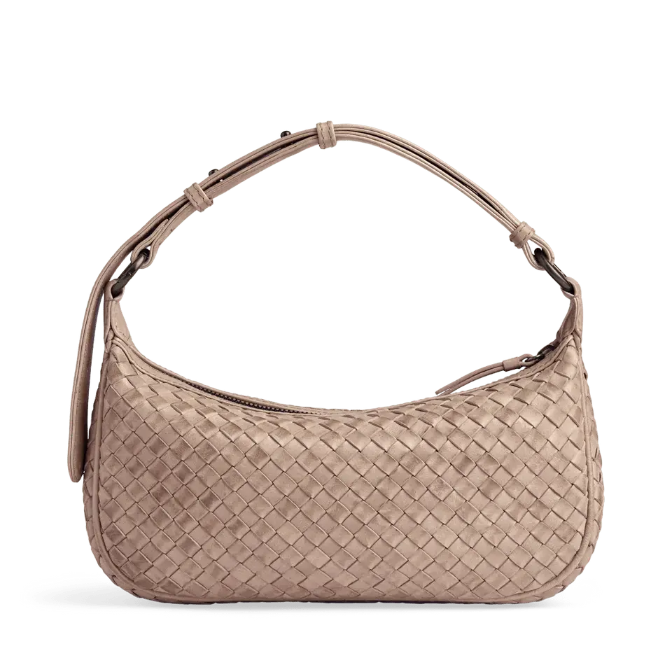 Mini Muse Bag, Weave, Mocha Mousse - Dyrberg/Kern NZ