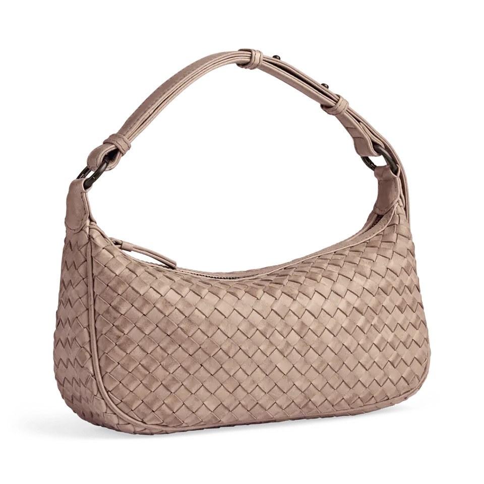 Mini Muse Bag, Weave, Mocha Mousse - Dyrberg/Kern NZ