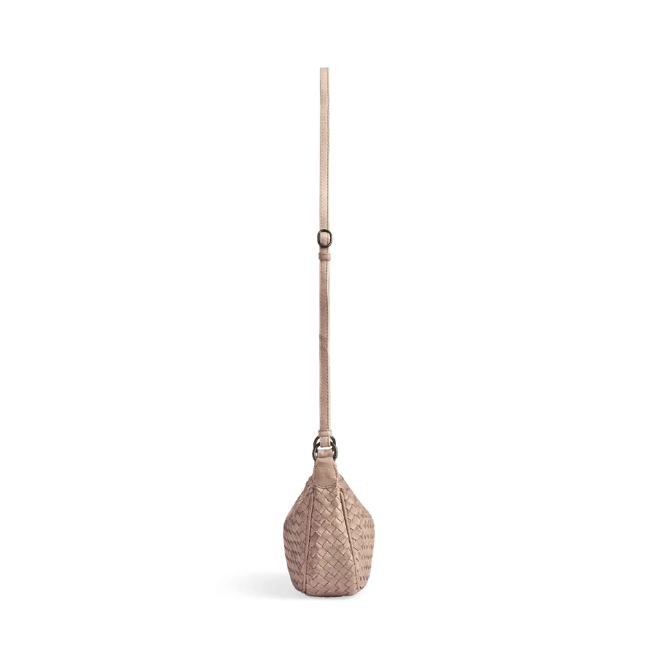 Mini Muse Bag, Weave, Mocha Mousse - Dyrberg/Kern NZ