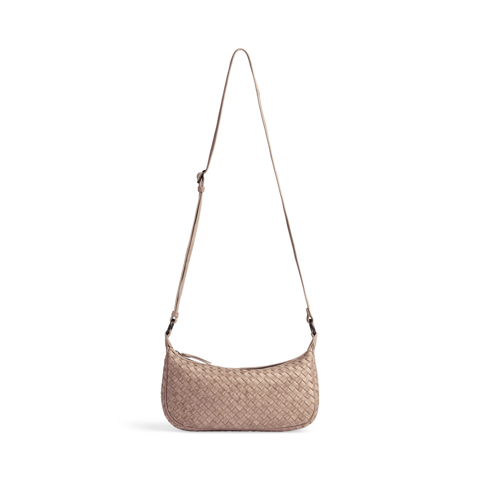 Mini Muse Bag, Weave, Mocha Mousse - Dyrberg/Kern NZ