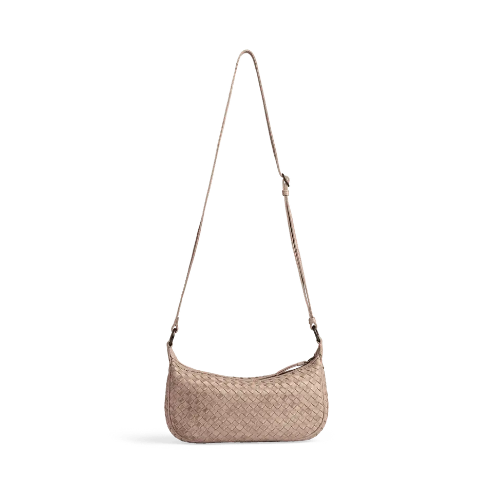 Mini Muse Bag, Weave, Mocha Mousse - Dyrberg/Kern NZ