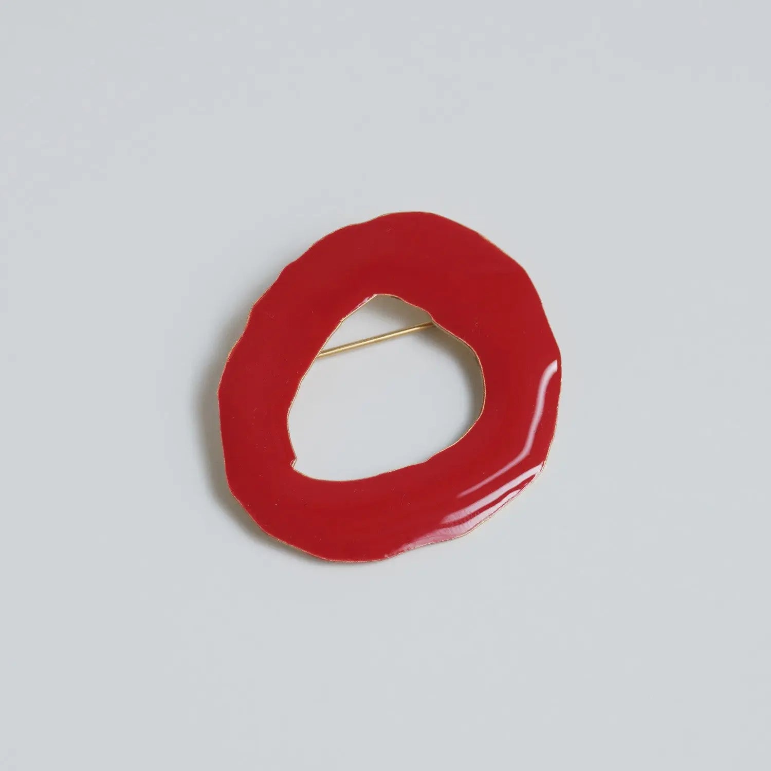 Miro Gold Brooch Red - Dyrberg/Kern NZ