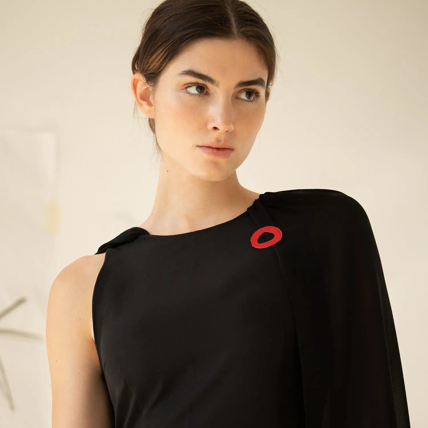 Miro Gold Brooch Red - Dyrberg/Kern NZ