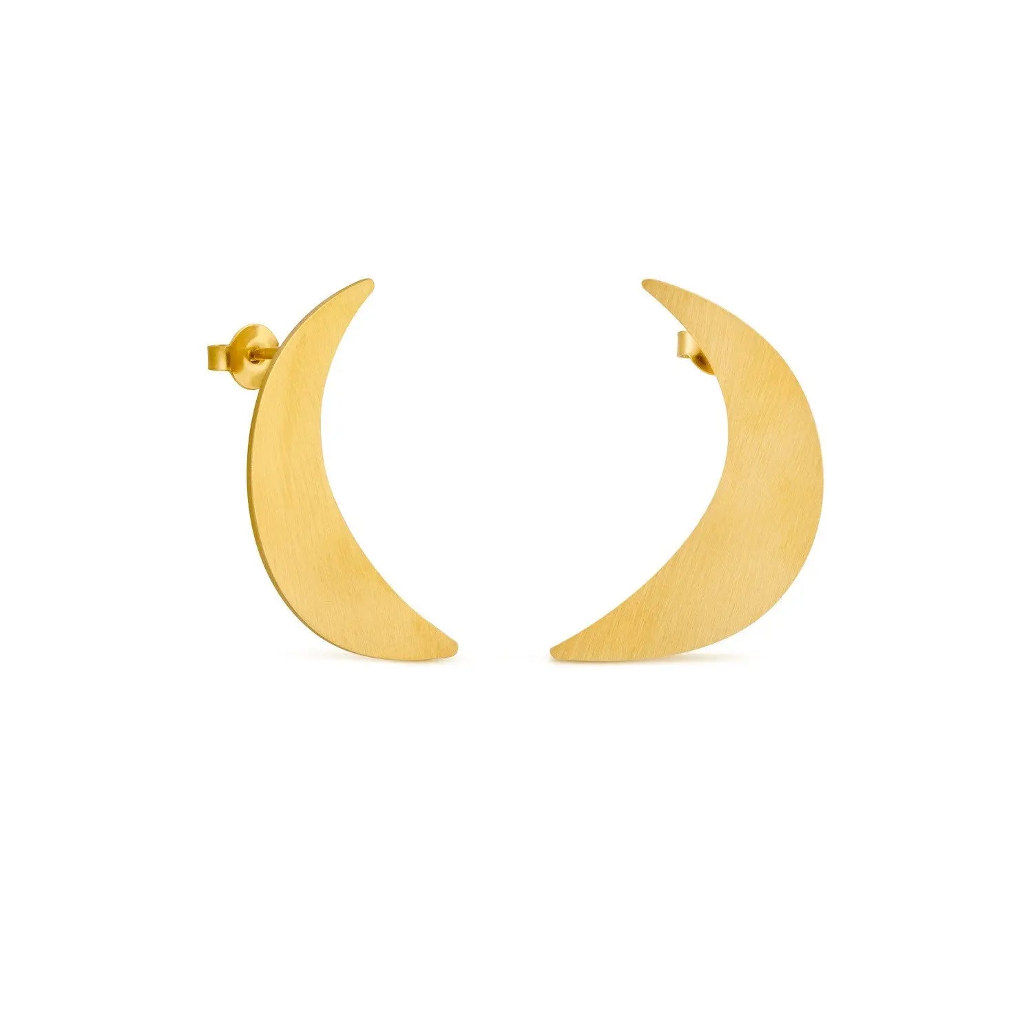 Miro Gold Earrings Moon - Dyrberg/Kern NZ