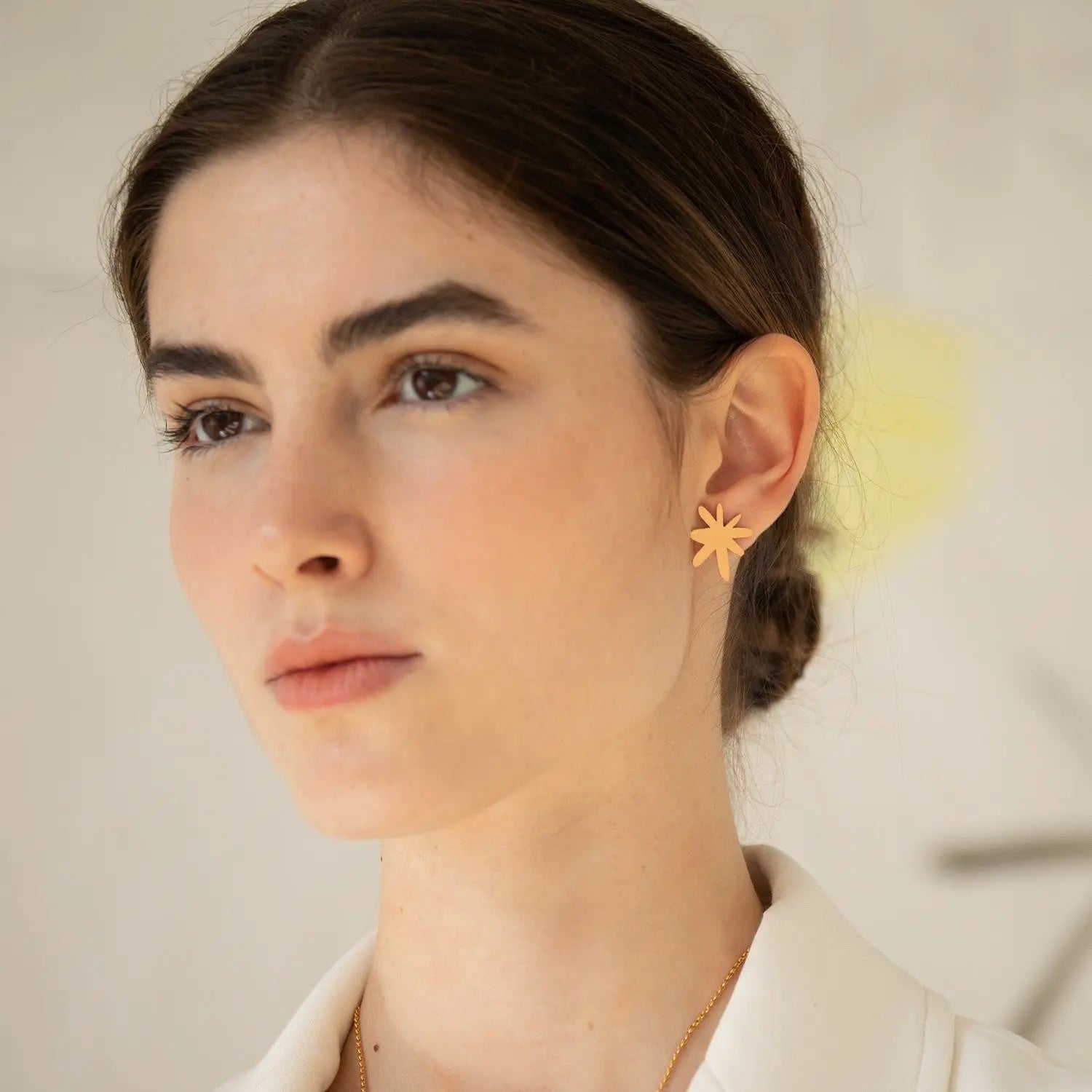 Miro Gold Earrings Star - Dyrberg/Kern NZ