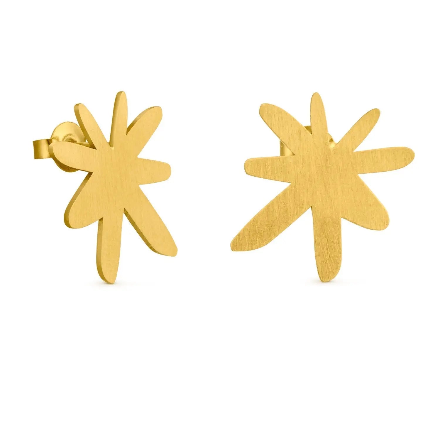Miro Gold Earrings Star - Dyrberg/Kern NZ