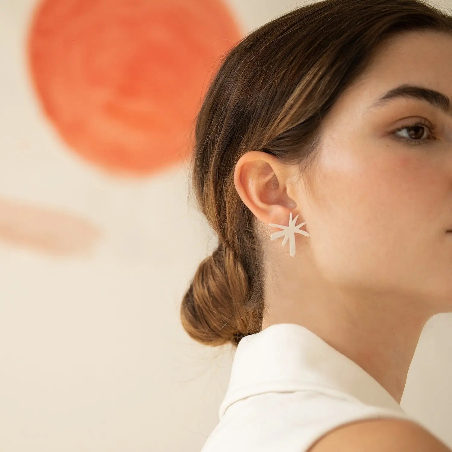 Miro Silver Earrings Star - Dyrberg/Kern NZ