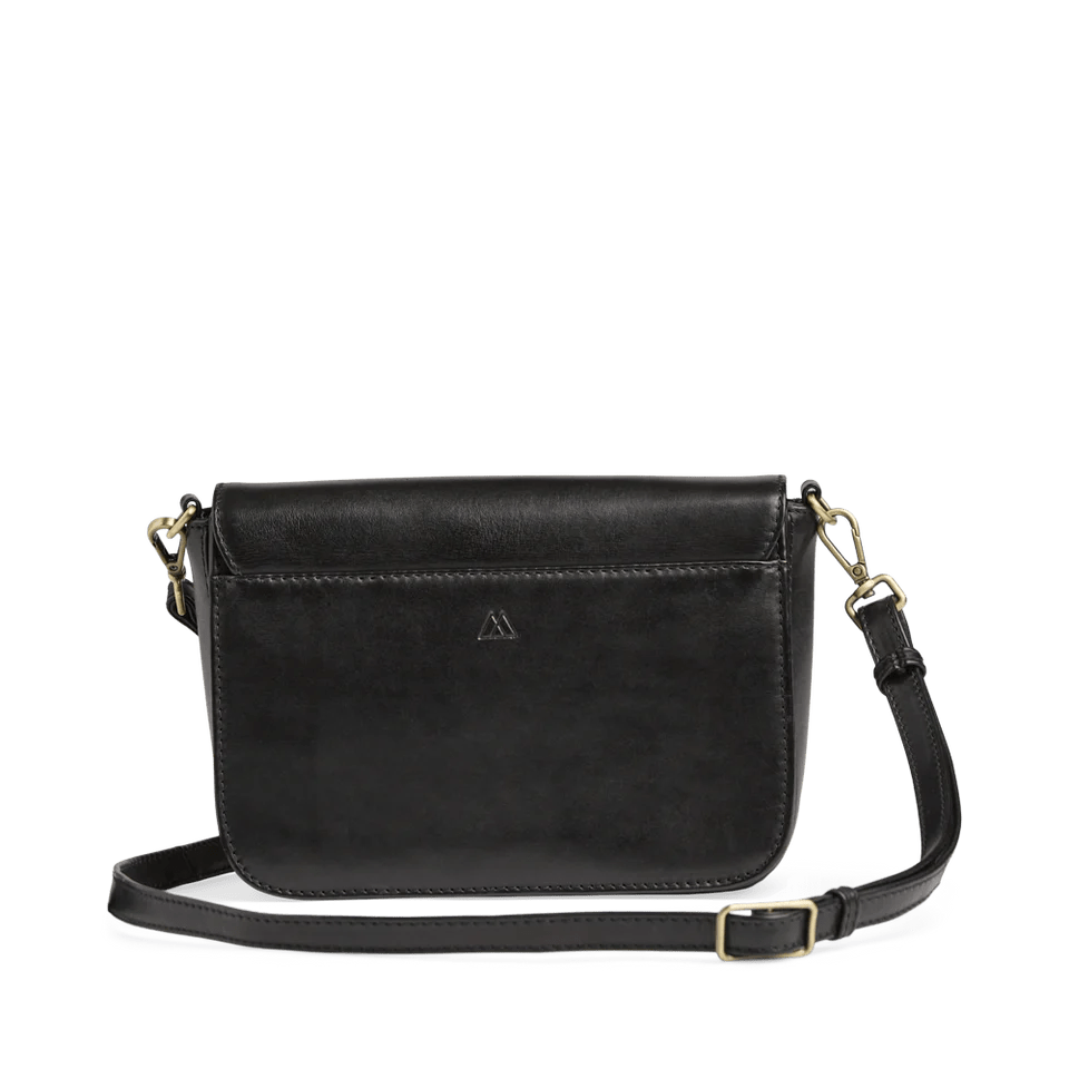 Morgana Cross. Bag, Antique, Black w/Brushed Gold - Dyrberg/Kern NZ