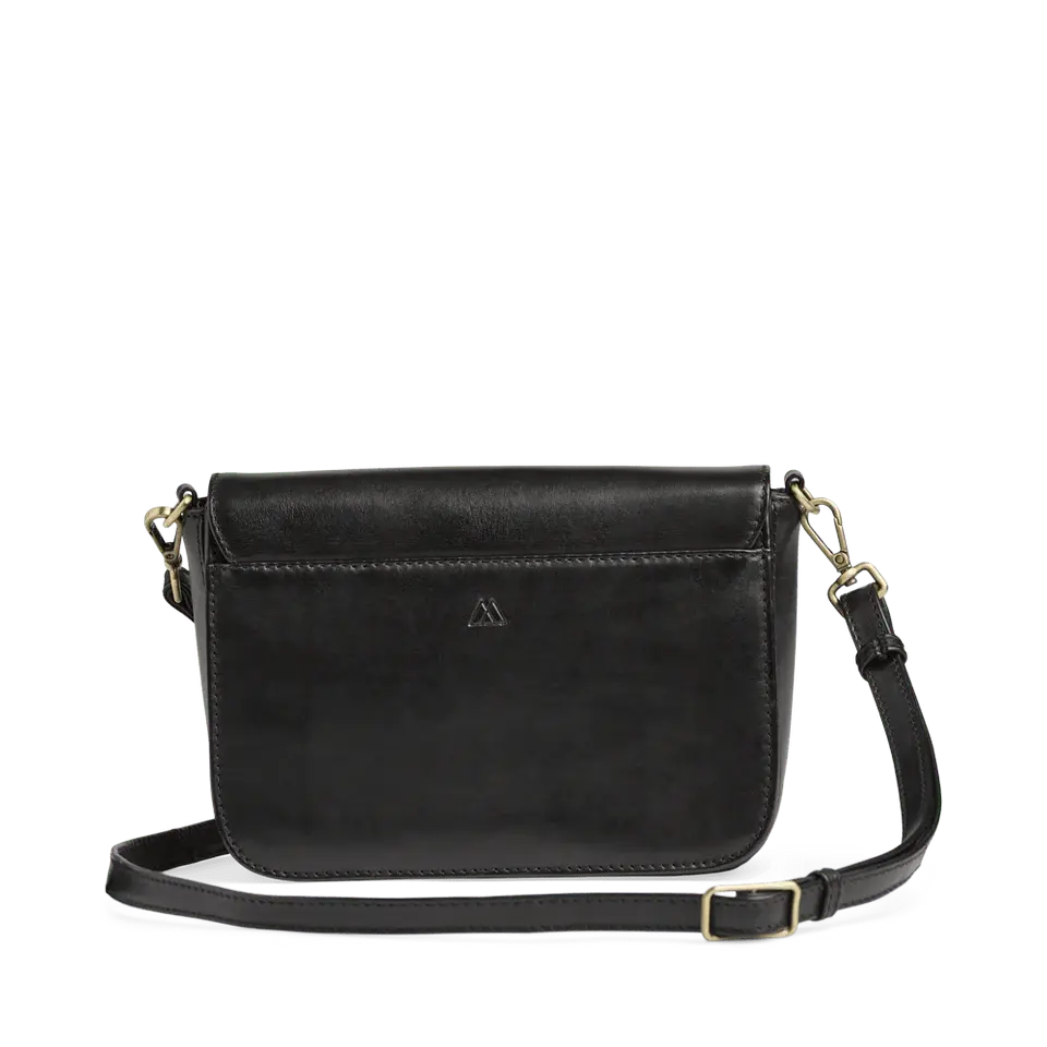 Morgana Cross. Bag, Antique, Black w/Brushed Gold - Dyrberg/Kern NZ
