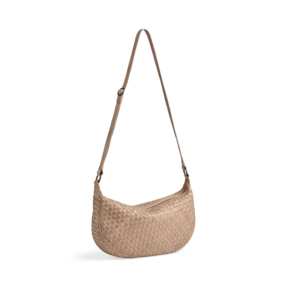 Muse Bag, Weave, Mocha Mousse - Dyrberg/Kern NZ