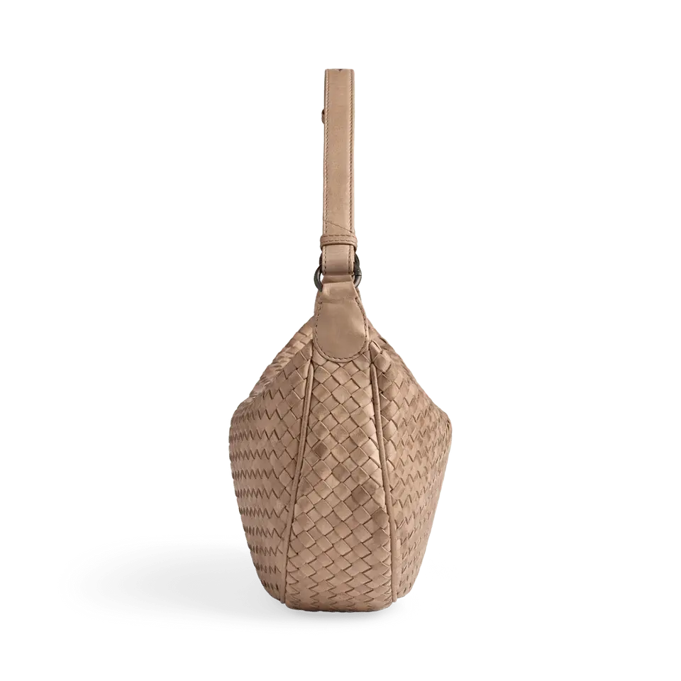 Muse Bag, Weave, Mocha Mousse - Dyrberg/Kern NZ