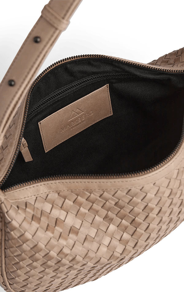 Muse Bag, Weave, Mocha Mousse - Dyrberg/Kern NZ