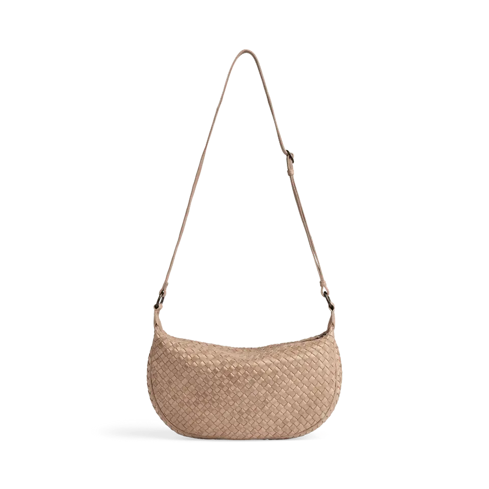 Muse Bag, Weave, Mocha Mousse - Dyrberg/Kern NZ