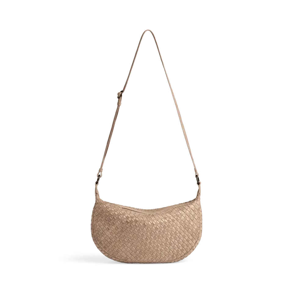 Muse Bag, Weave, Mocha Mousse - Dyrberg/Kern NZ
