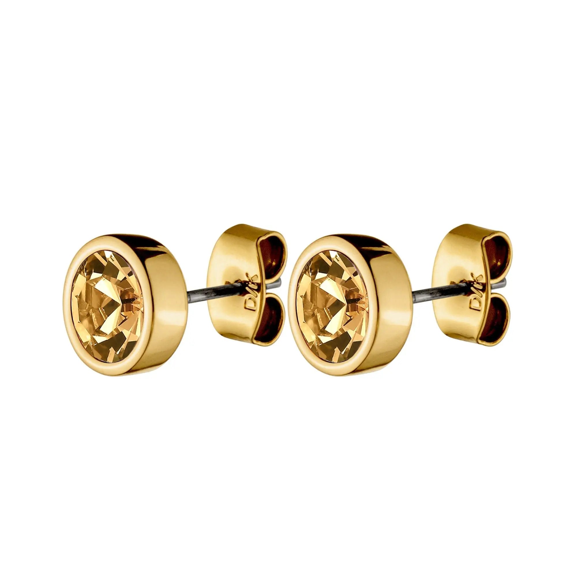 Nobles Gold Earrings - Golden - Dyrberg/Kern NZ