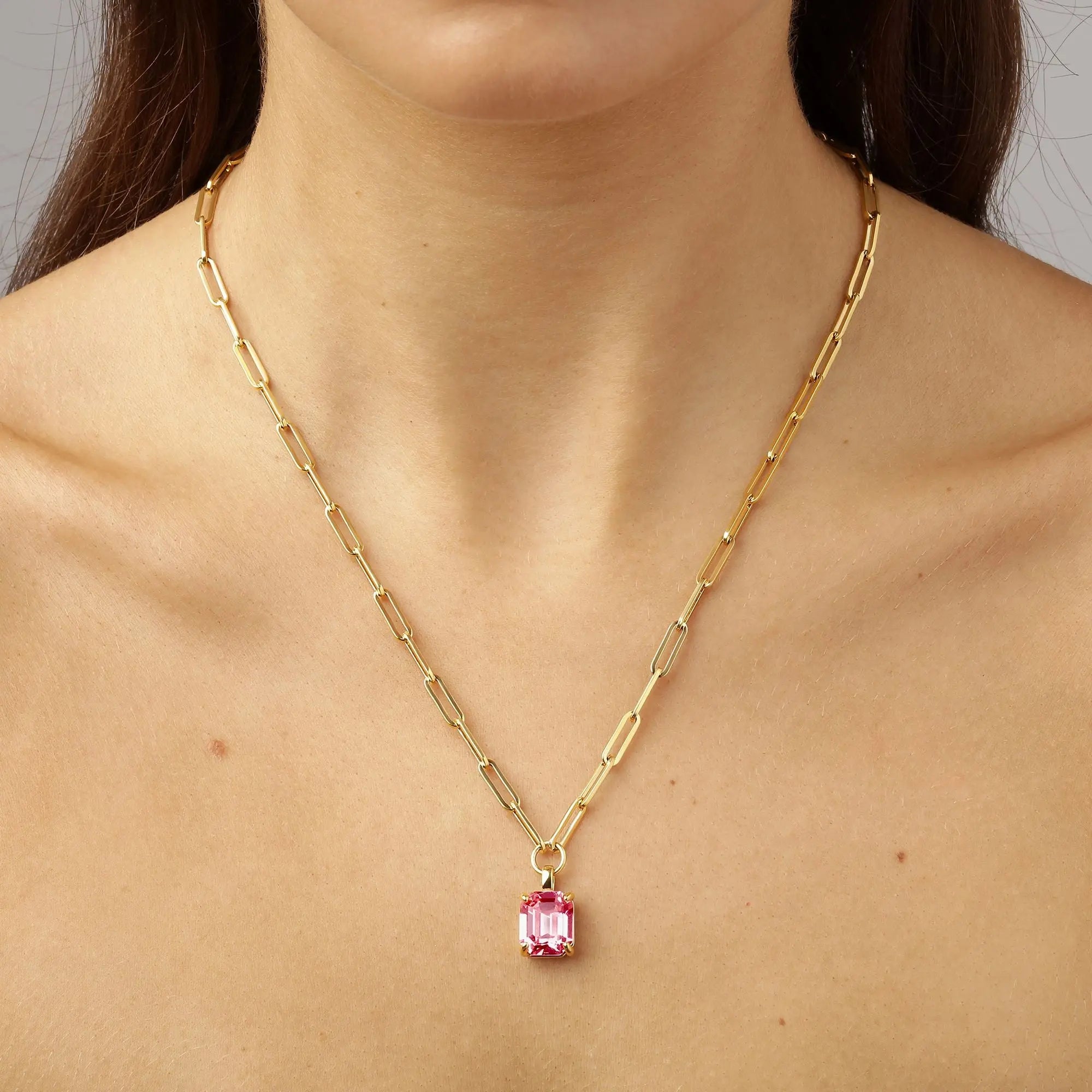 Octa Gold Necklace - Light Rose - Dyrberg/Kern NZ