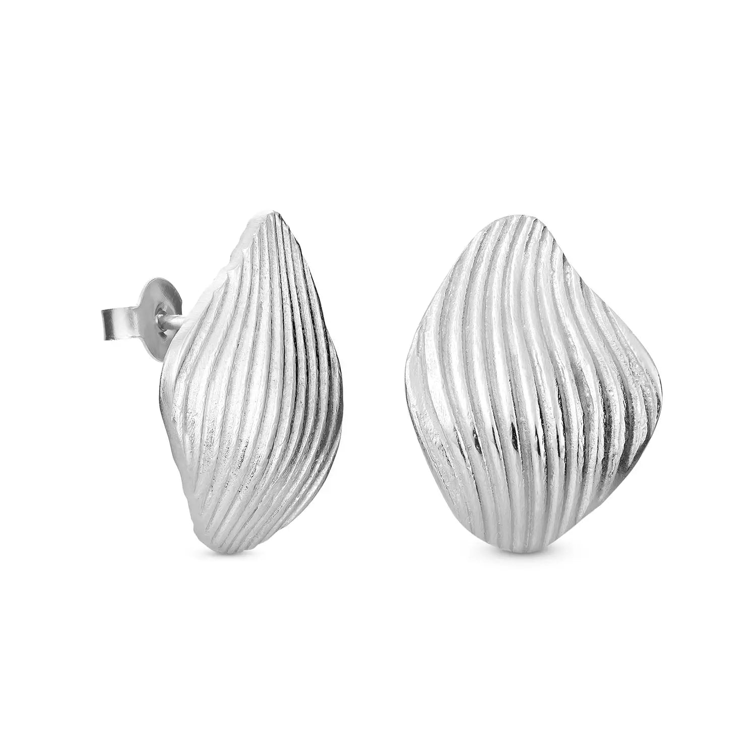 Onaria Small Silver Earrings - Dyrberg/Kern NZ