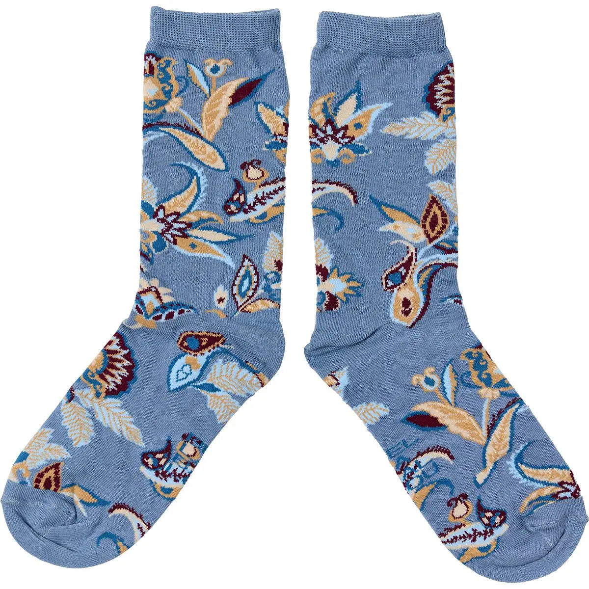 Paisley Socks, Blue - Dyrberg/Kern NZ