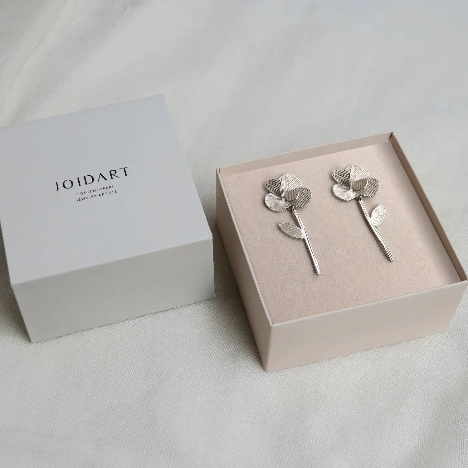 Pampalonia Silver Earrings Long - Dyrberg/Kern NZ