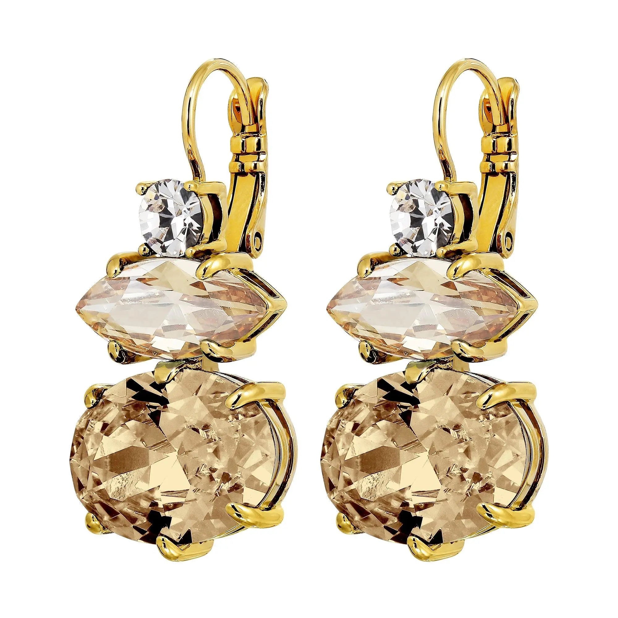Parsana Gold Earrings - Golden - Dyrberg/Kern NZ