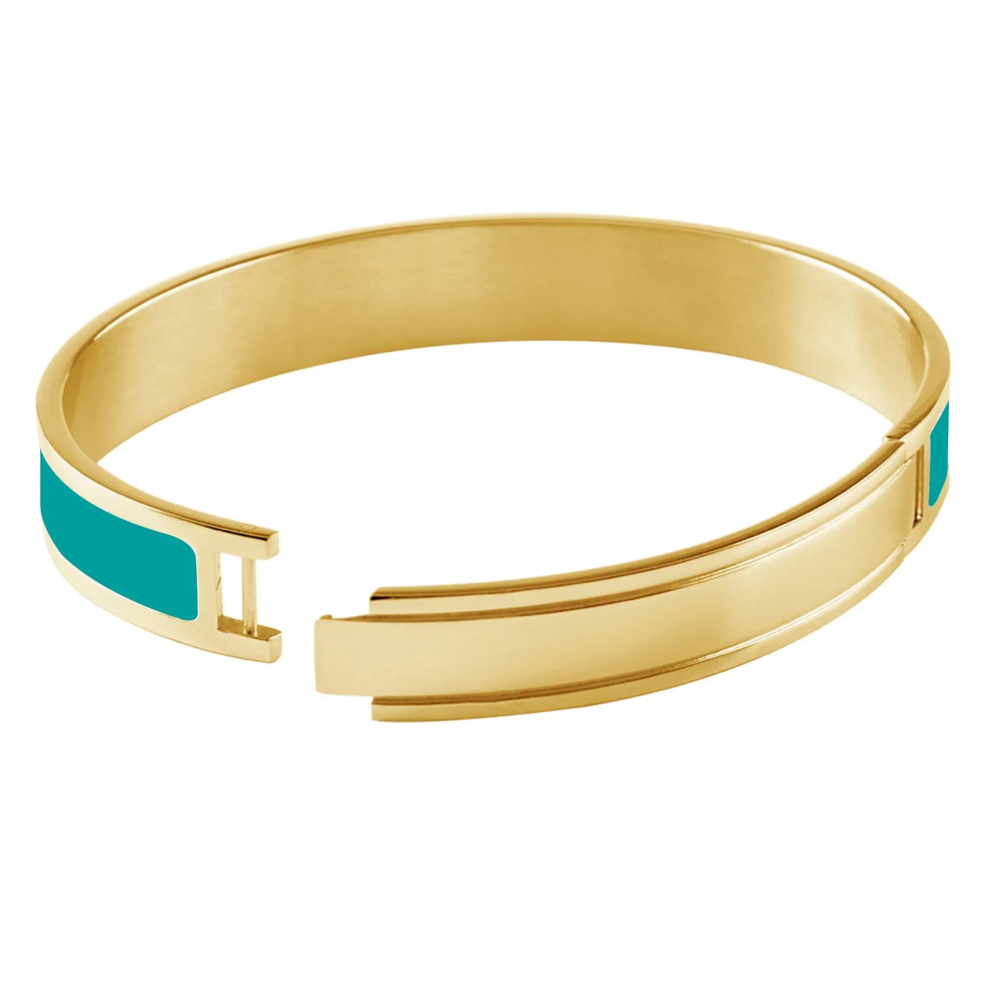 Pennika Gold Bracelet - Aqua - Dyrberg/Kern NZ