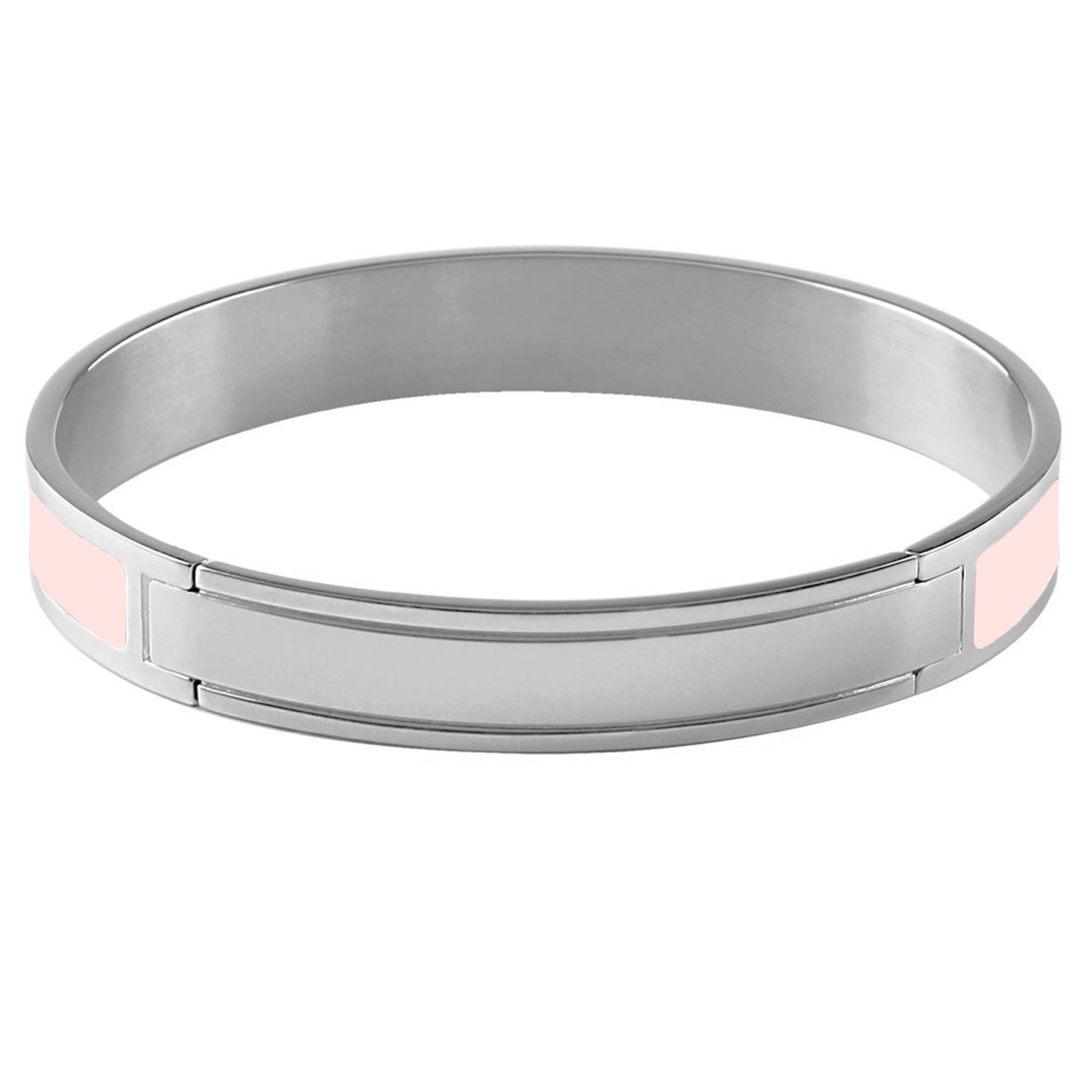 Pennika Shiny Silver Bracelet - Vintage Rose - Dyrberg/Kern NZ