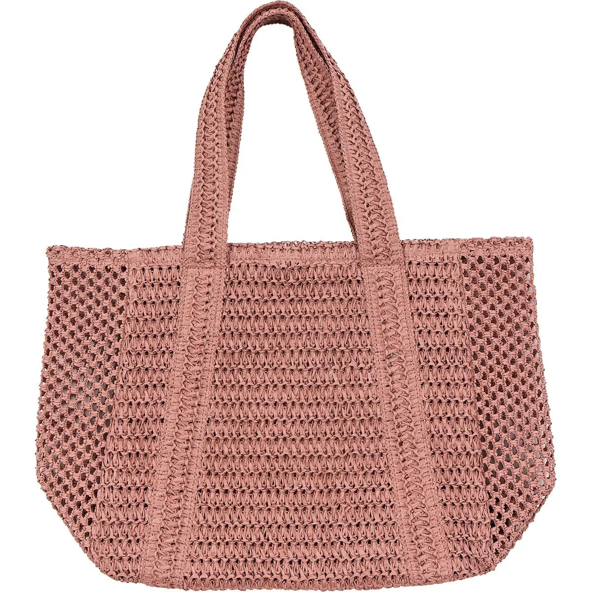 Raffia Bag, Old Rose - Dyrberg/Kern NZ