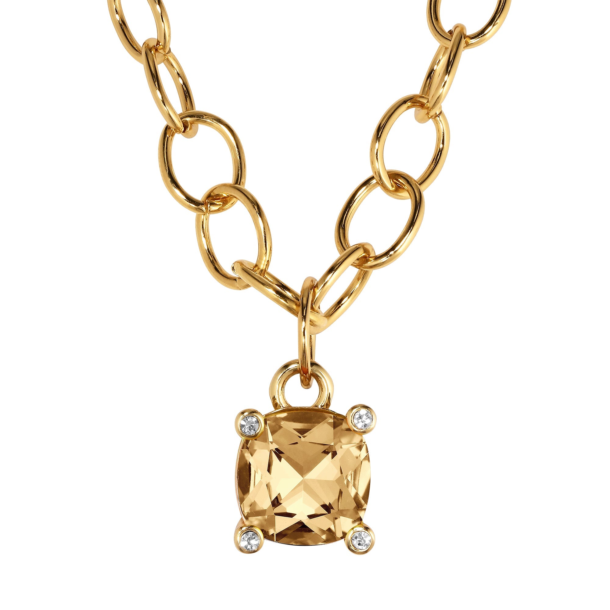 Ramina Gold Necklace - Golden - Dyrberg/Kern NZ