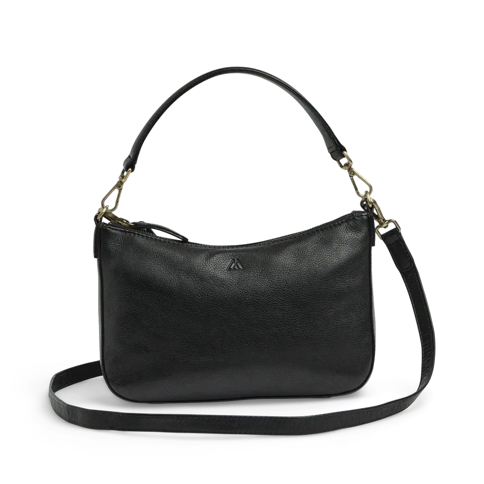 Remona Cross. Bag, Vintage, Black w/Brushed Gold - Dyrberg/Kern NZ