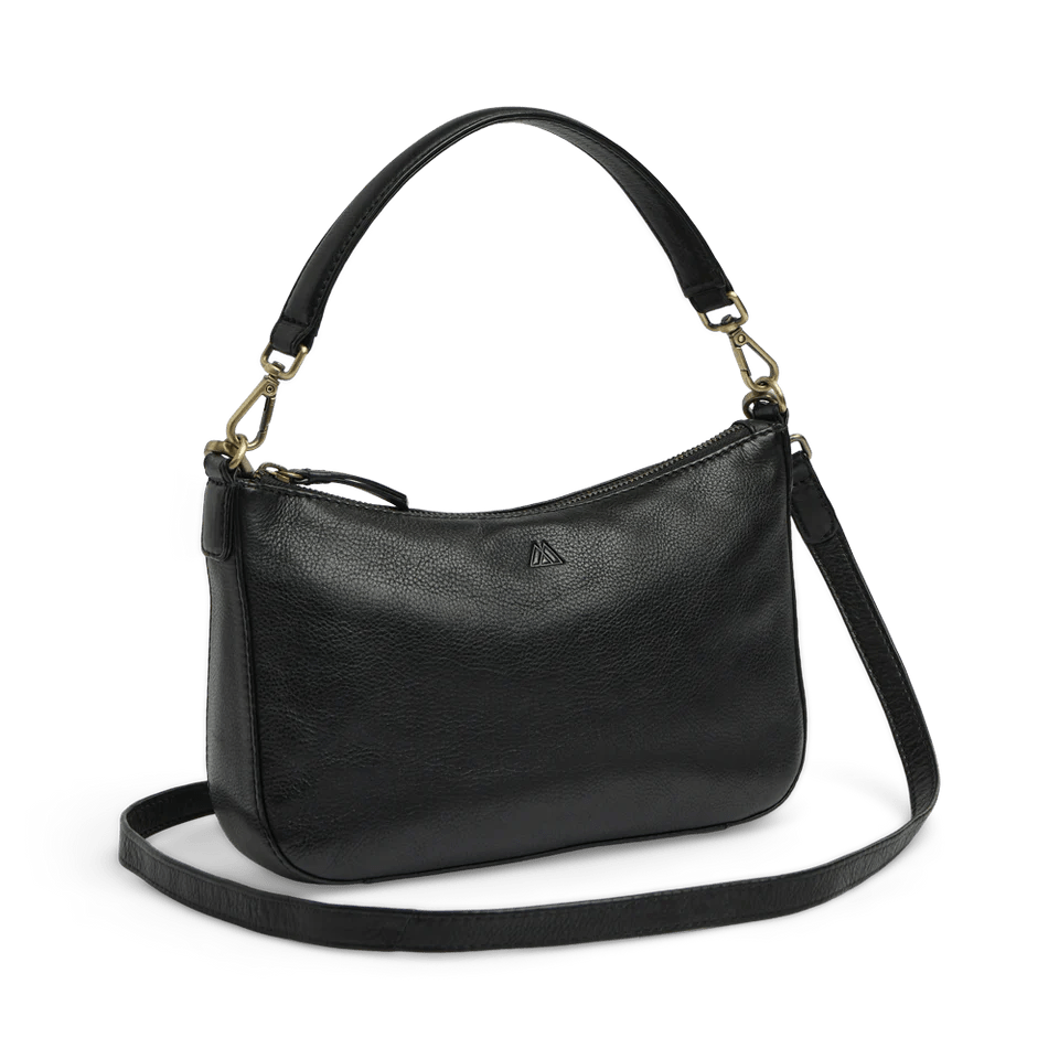 Remona Cross. Bag, Vintage, Black w/Brushed Gold - Dyrberg/Kern NZ