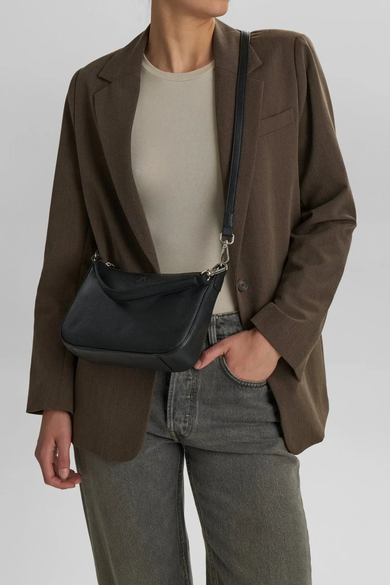 Remona Crossbody Bag, Black - Dyrberg/Kern NZ