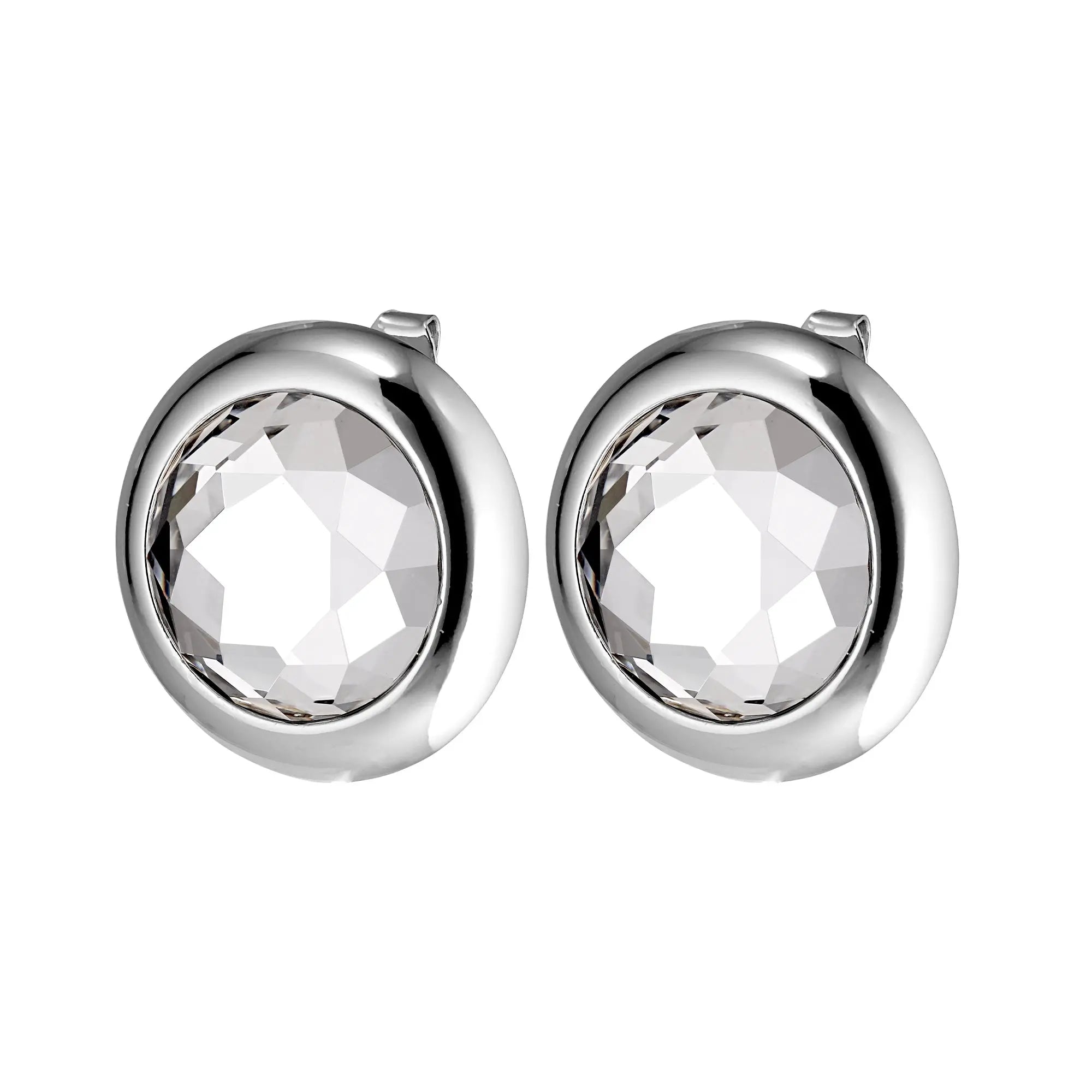 Rivoli Shiny Silver Earrings - Dyrberg/Kern NZ
