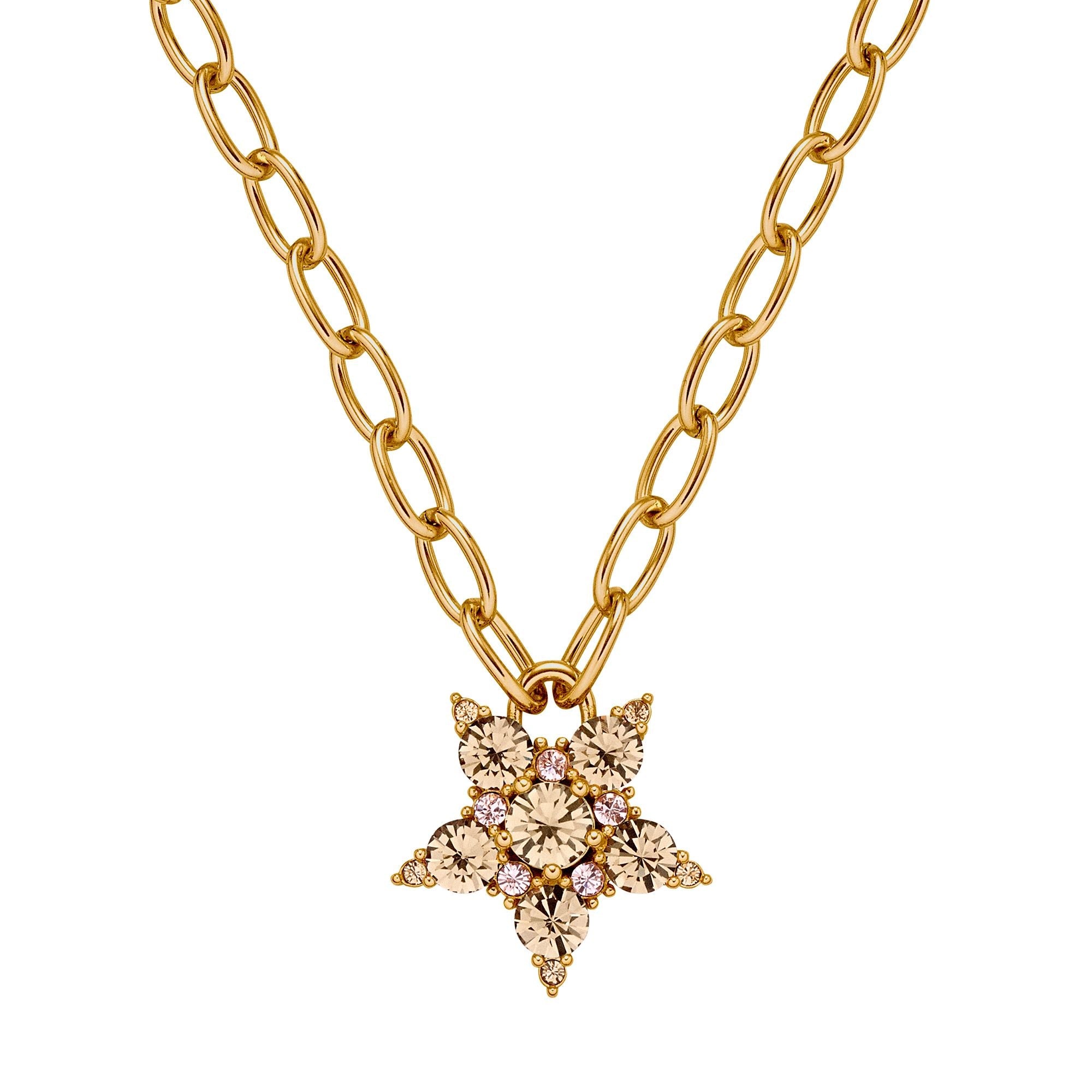 Sagitta Gold Necklace - Golden - Dyrberg/Kern NZ