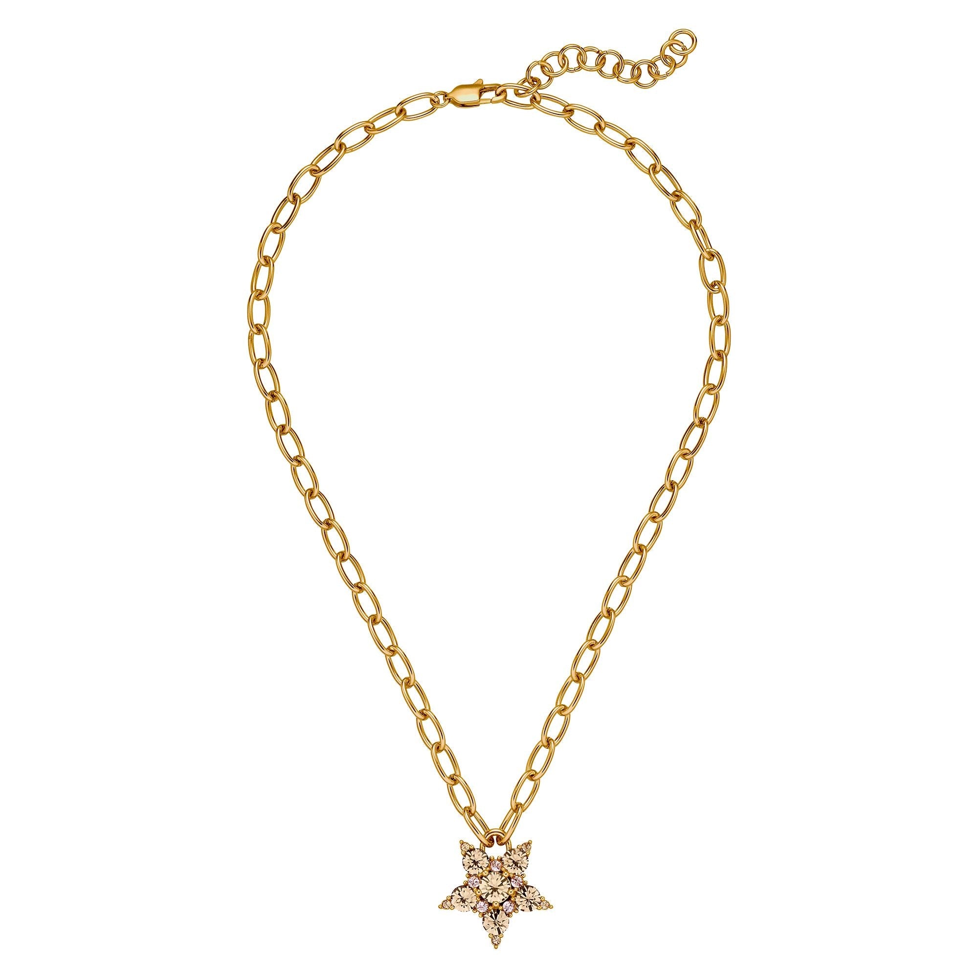 Sagitta Gold Necklace - Golden - Dyrberg/Kern NZ