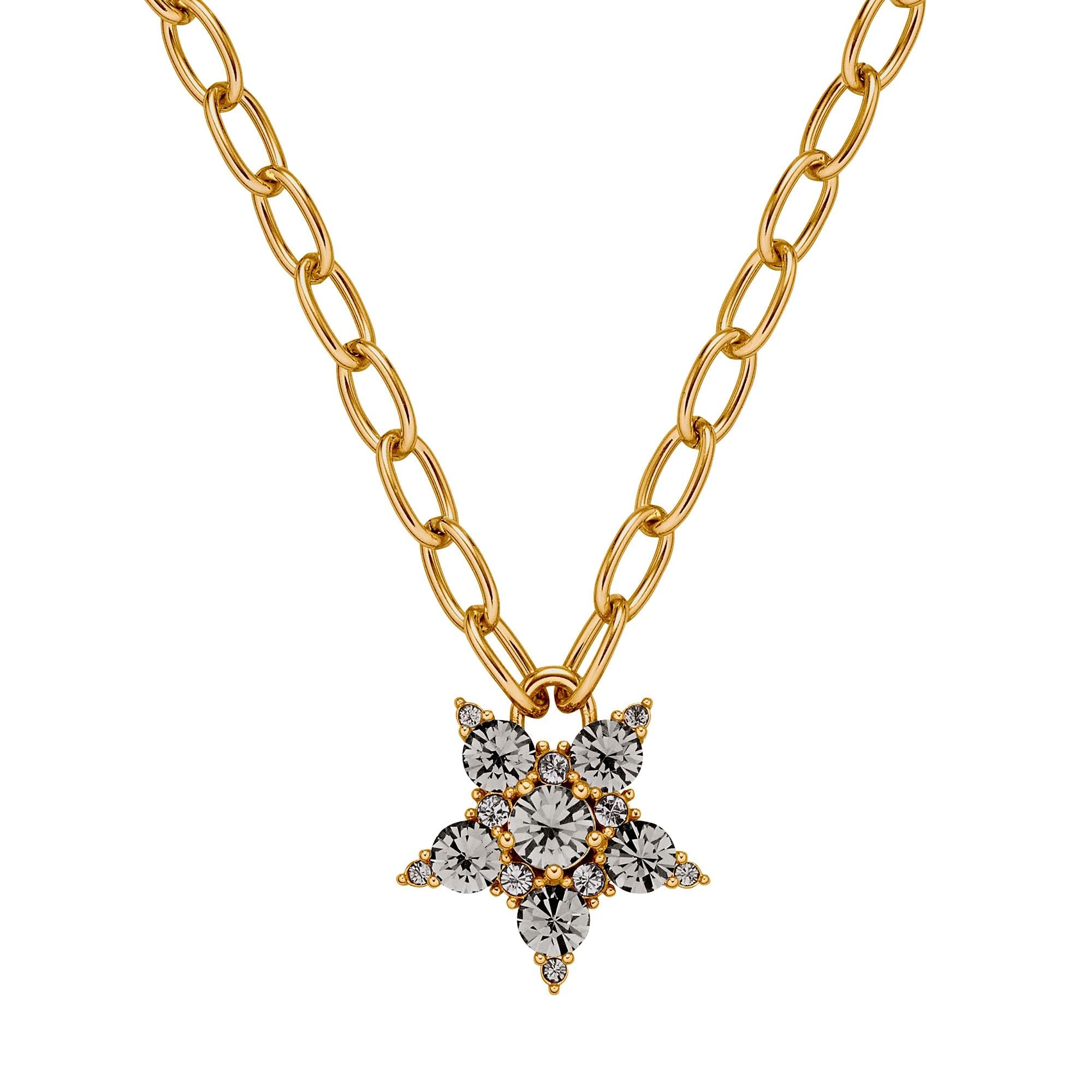 Sagitta Gold Necklace - Grey - Dyrberg/Kern NZ