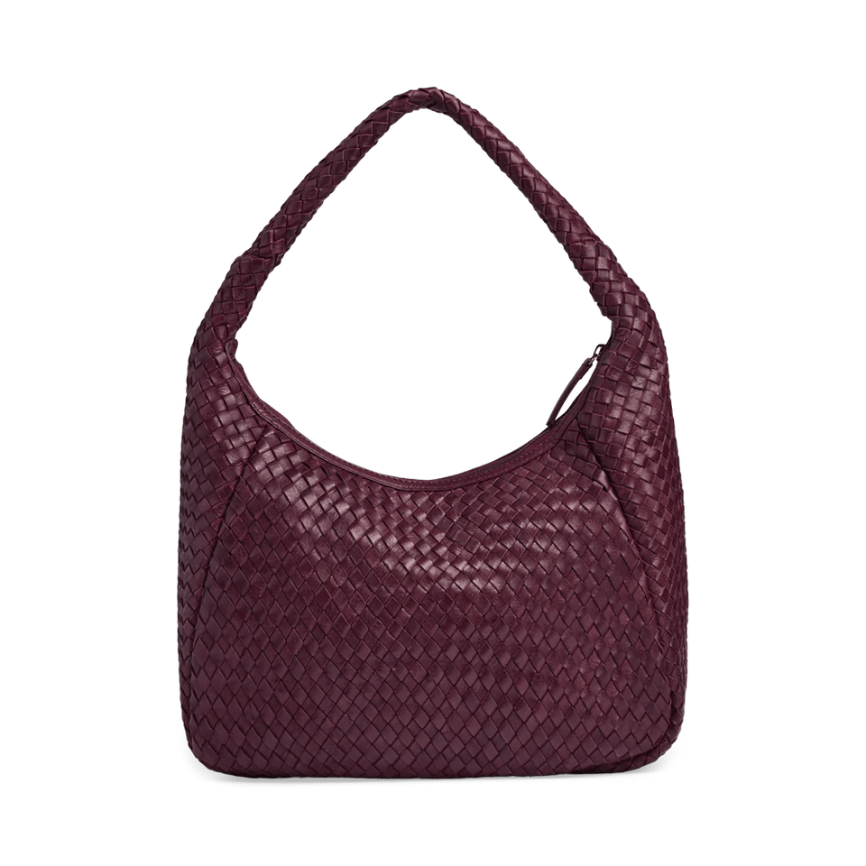 Samara Bag, Weave, Burgundy - Dyrberg/Kern NZ
