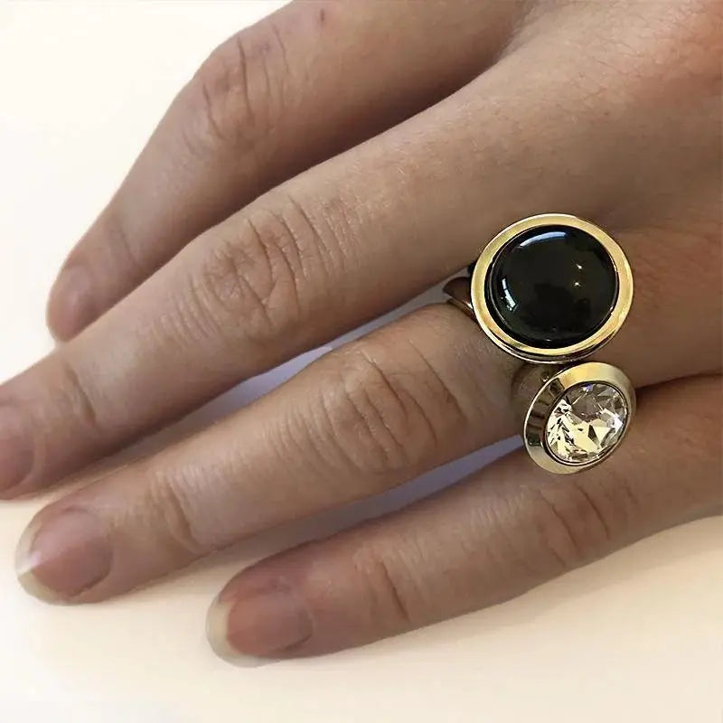 Strength Gold Interchangeable Ring Topper - Lavender - Dyrberg/Kern NZ