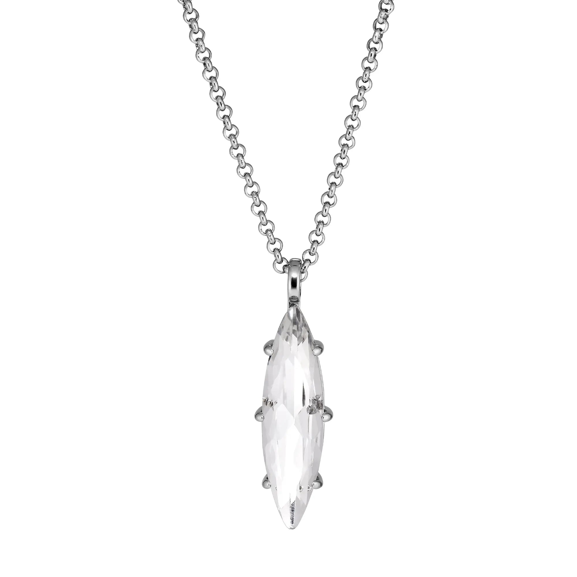 Takeshi Shiny Silver Necklace - Dyrberg/Kern NZ