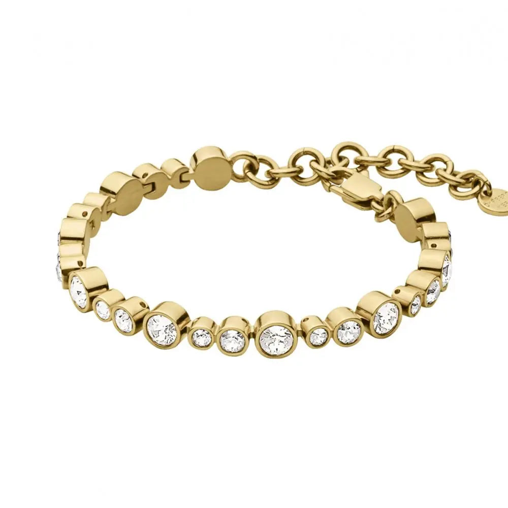 Teresia Gold Tennis Bracelet - Dyrberg/Kern NZ
