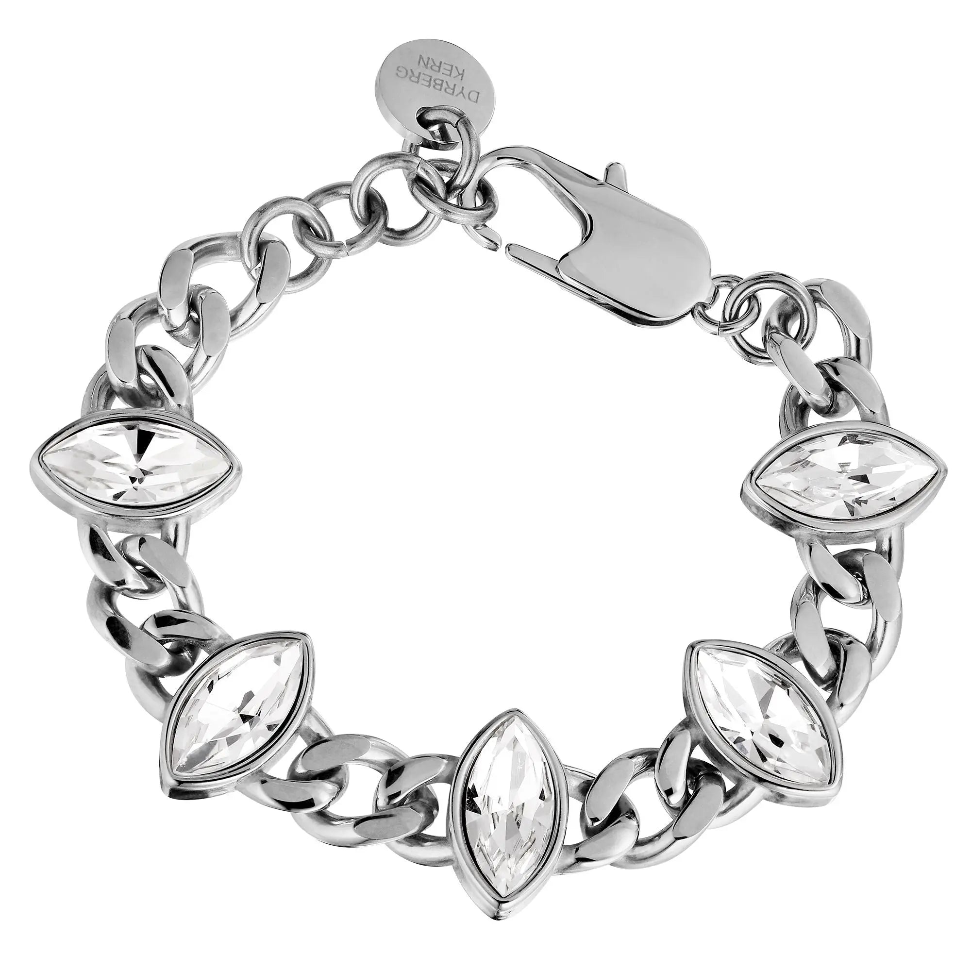 Zelko Shiny Silver Bracelet - Dyrberg/Kern NZ