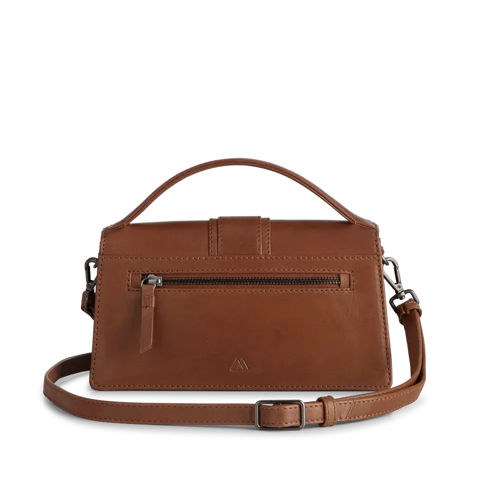 Zoe Crossbody, Antique, Chestnut - Dyrberg/Kern NZ